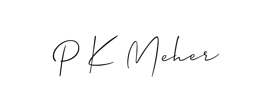 This is the best signature style for the P K Meher name. Also you like these signature font (Allison_Script). Mix name signature. P K Meher signature style 2 images and pictures png