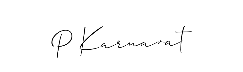 Here are the top 10 professional signature styles for the name P Karnavat. These are the best autograph styles you can use for your name. P Karnavat signature style 2 images and pictures png