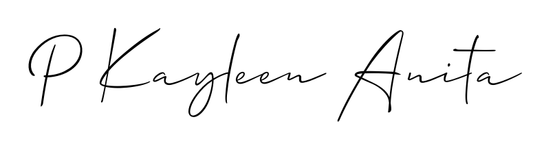 Discover the perfect balance of readability and style for P Kayleen Anita with Allison_Script font. Create your dream signature today. P Kayleen Anita signature style 2 images and pictures png