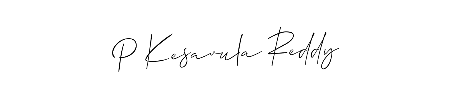 This is the best signature style for the P Kesavula Reddy name. Also you like these signature font (Allison_Script). Mix name signature. P Kesavula Reddy signature style 2 images and pictures png