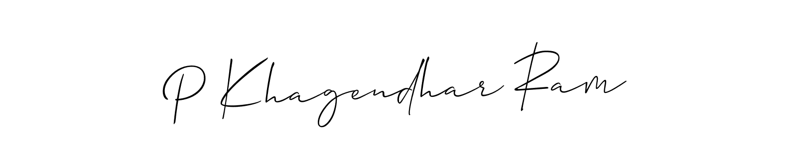 Check out images of Autograph of P Khagendhar Ram name. Actor P Khagendhar Ram Signature Style. Allison_Script is a professional sign style online. P Khagendhar Ram signature style 2 images and pictures png