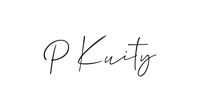 How to Draw P Kuity signature style? Allison_Script is a latest design signature styles for name P Kuity. P Kuity signature style 2 images and pictures png