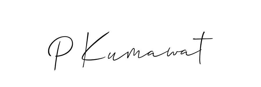 This is the best signature style for the P Kumawat name. Also you like these signature font (Allison_Script). Mix name signature. P Kumawat signature style 2 images and pictures png