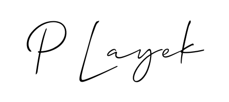Elevate your brand with a stunning P Layek eSignature. The Allison_Script style provides a balanced, flowing aesthetic for everyday signing. P Layek signature style 2 images and pictures png