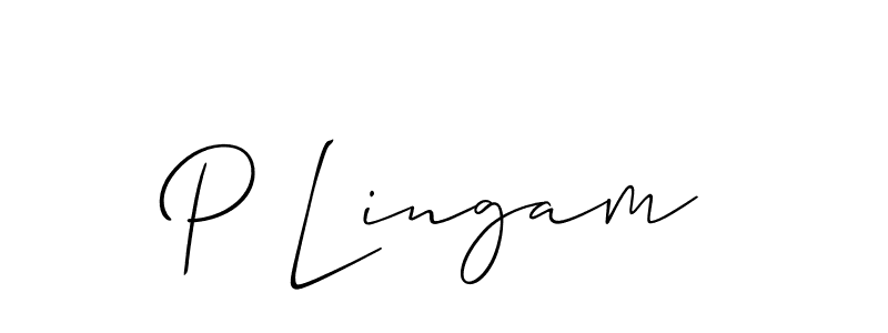 Here are the top 10 professional signature styles for the name P Lingam. These are the best autograph styles you can use for your name. P Lingam signature style 2 images and pictures png