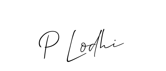 Here are the top 10 professional signature styles for the name P Lodhi. These are the best autograph styles you can use for your name. P Lodhi signature style 2 images and pictures png