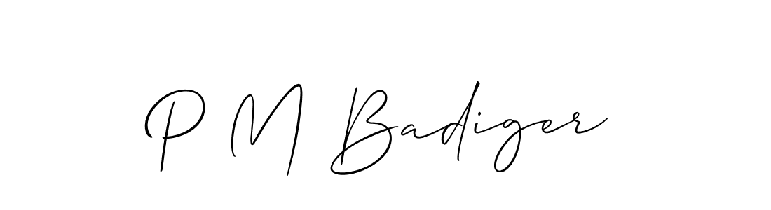 Here are the top 10 professional signature styles for the name P M Badiger. These are the best autograph styles you can use for your name. P M Badiger signature style 2 images and pictures png