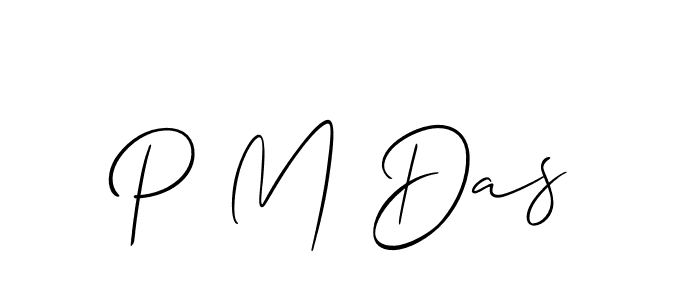 It looks lik you need a new signature style for name P M Das. Design unique handwritten (Allison_Script) signature with our free signature maker in just a few clicks. P M Das signature style 2 images and pictures png