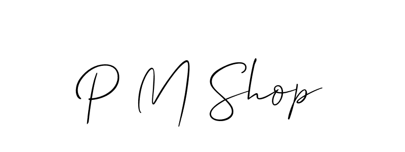 Here are the top 10 professional signature styles for the name P M Shop. These are the best autograph styles you can use for your name. P M Shop signature style 2 images and pictures png