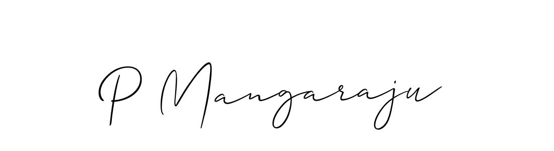 if you are searching for the best signature style for your name P Mangaraju. so please give up your signature search. here we have designed multiple signature styles  using Allison_Script. P Mangaraju signature style 2 images and pictures png