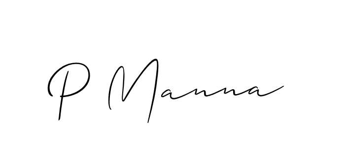 Allison_Script is a professional signature style that is perfect for those who want to add a touch of class to their signature. It is also a great choice for those who want to make their signature more unique. Get P Manna name to fancy signature for free. P Manna signature style 2 images and pictures png