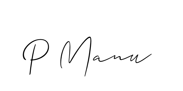 Similarly Allison_Script is the best handwritten signature design. Signature creator online .You can use it as an online autograph creator for name P Manu. P Manu signature style 2 images and pictures png