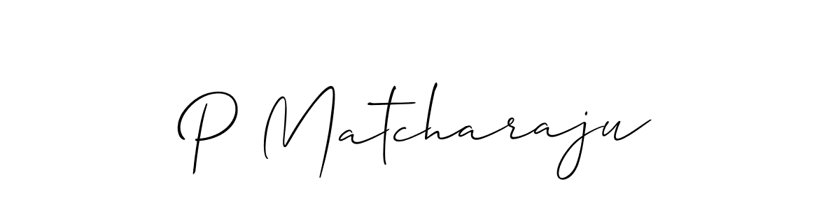 Once you've used our free online signature maker to create your best signature Allison_Script style, it's time to enjoy all of the benefits that P Matcharaju name signing documents. P Matcharaju signature style 2 images and pictures png