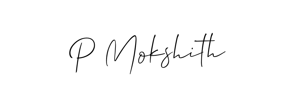 Check out images of Autograph of P Mokshith name. Actor P Mokshith Signature Style. Allison_Script is a professional sign style online. P Mokshith signature style 2 images and pictures png