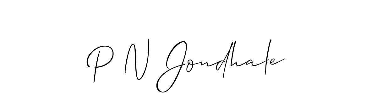 Here are the top 10 professional signature styles for the name P N Jondhale. These are the best autograph styles you can use for your name. P N Jondhale signature style 2 images and pictures png