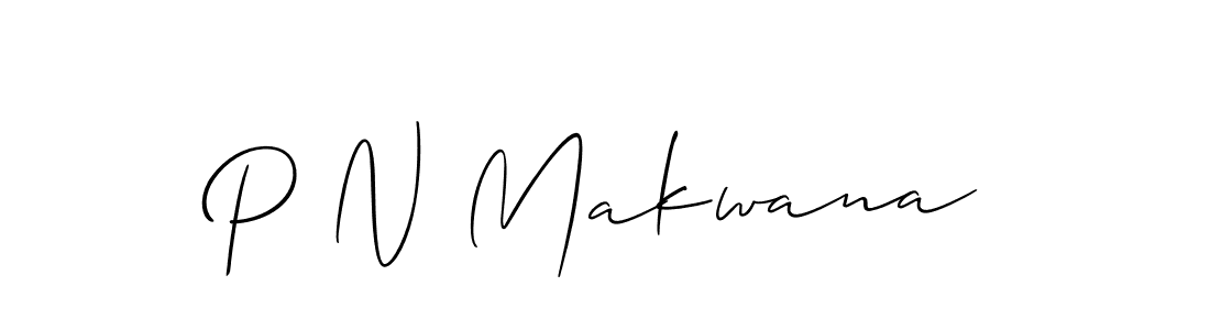 Make a beautiful signature design for name P N Makwana. Use this online signature maker to create a handwritten signature for free. P N Makwana signature style 2 images and pictures png