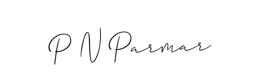 if you are searching for the best signature style for your name P N Parmar. so please give up your signature search. here we have designed multiple signature styles  using Allison_Script. P N Parmar signature style 2 images and pictures png