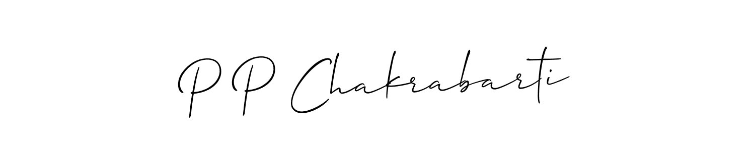 Once you've used our free online signature maker to create your best signature Allison_Script style, it's time to enjoy all of the benefits that P P Chakrabarti name signing documents. P P Chakrabarti signature style 2 images and pictures png