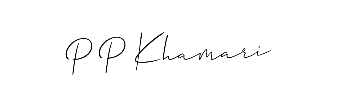 See photos of P P Khamari official signature by Spectra . Check more albums & portfolios. Read reviews & check more about Allison_Script font. P P Khamari signature style 2 images and pictures png