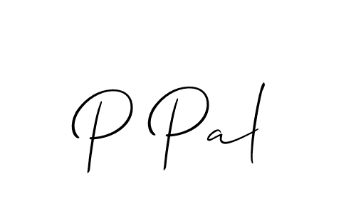 How to make P Pal name signature. Use Allison_Script style for creating short signs online. This is the latest handwritten sign. P Pal signature style 2 images and pictures png