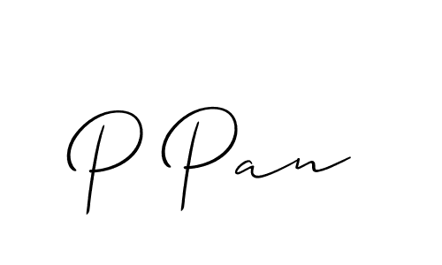 It looks lik you need a new signature style for name P Pan. Design unique handwritten (Allison_Script) signature with our free signature maker in just a few clicks. P Pan signature style 2 images and pictures png