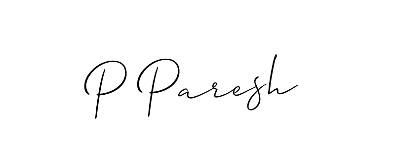 You should practise on your own different ways (Allison_Script) to write your name (P Paresh) in signature. don't let someone else do it for you. P Paresh signature style 2 images and pictures png