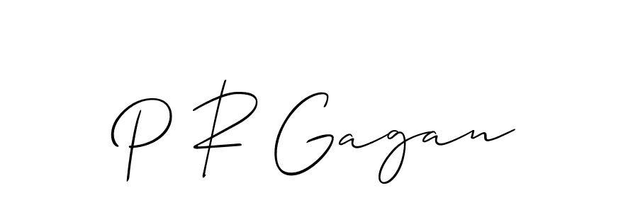 You can use this online signature creator to create a handwritten signature for the name P R Gagan. This is the best online autograph maker. P R Gagan signature style 2 images and pictures png