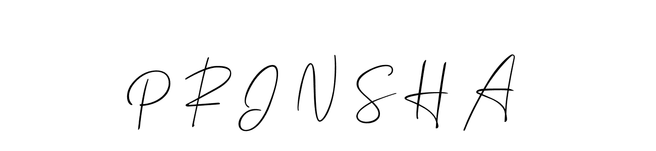 You can use this online signature creator to create a handwritten signature for the name P R I N S H A. This is the best online autograph maker. P R I N S H A signature style 2 images and pictures png