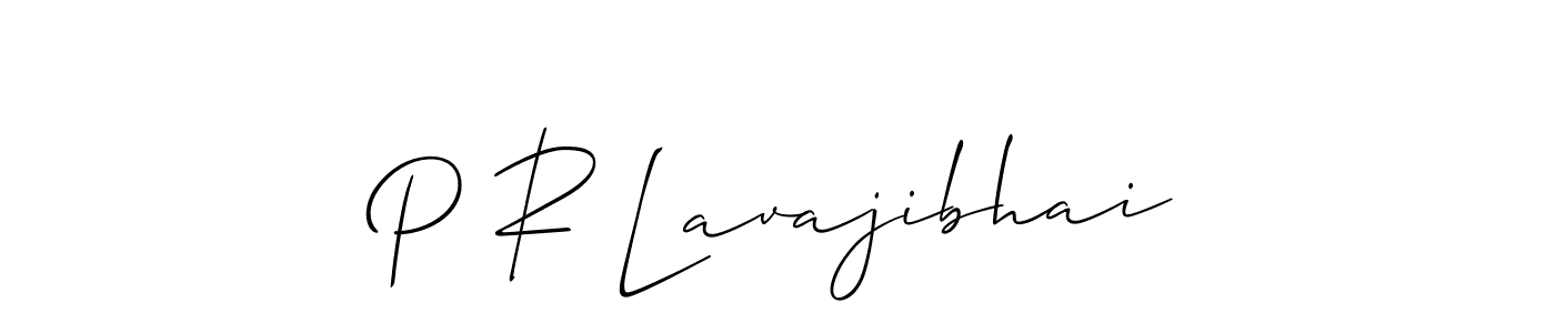 It looks lik you need a new signature style for name P R Lavajibhai. Design unique handwritten (Allison_Script) signature with our free signature maker in just a few clicks. P R Lavajibhai signature style 2 images and pictures png