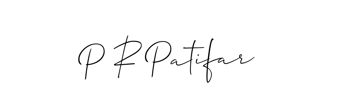 Make a short P R Patifar signature style. Manage your documents anywhere anytime using Allison_Script. Create and add eSignatures, submit forms, share and send files easily. P R Patifar signature style 2 images and pictures png