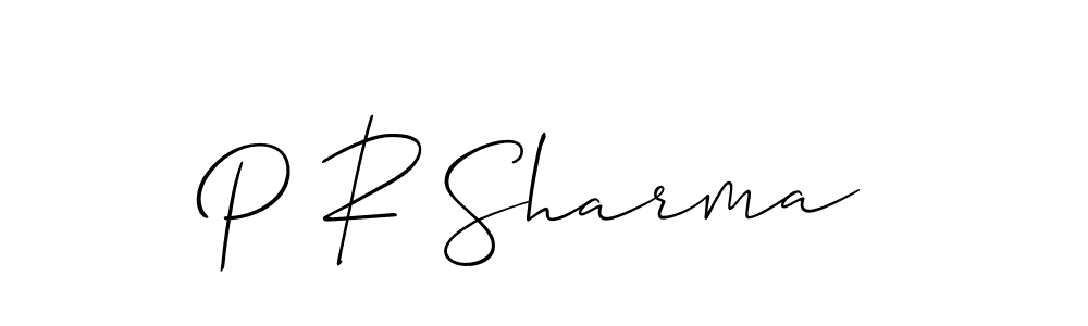 Once you've used our free online signature maker to create your best signature Allison_Script style, it's time to enjoy all of the benefits that P R Sharma name signing documents. P R Sharma signature style 2 images and pictures png