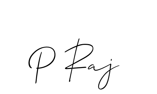 This is the best signature style for the P Raj name. Also you like these signature font (Allison_Script). Mix name signature. P Raj signature style 2 images and pictures png