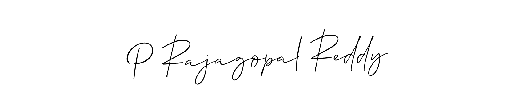 How to make P Rajagopal Reddy signature? Allison_Script is a professional autograph style. Create handwritten signature for P Rajagopal Reddy name. P Rajagopal Reddy signature style 2 images and pictures png