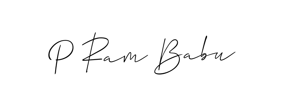 This is the best signature style for the P Ram Babu name. Also you like these signature font (Allison_Script). Mix name signature. P Ram Babu signature style 2 images and pictures png