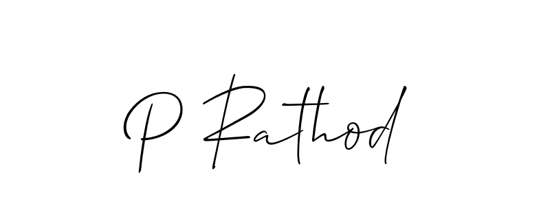 Make a short P Rathod signature style. Manage your documents anywhere anytime using Allison_Script. Create and add eSignatures, submit forms, share and send files easily. P Rathod signature style 2 images and pictures png