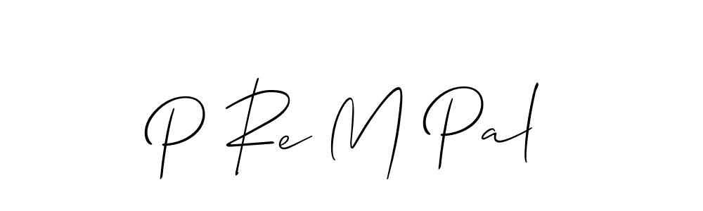 Make a beautiful signature design for name P Re M Pal. Use this online signature maker to create a handwritten signature for free. P Re M Pal signature style 2 images and pictures png