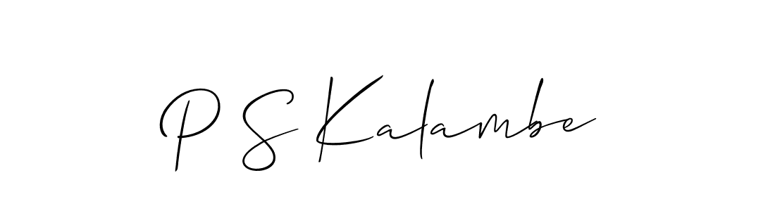 This is the best signature style for the P S Kalambe name. Also you like these signature font (Allison_Script). Mix name signature. P S Kalambe signature style 2 images and pictures png