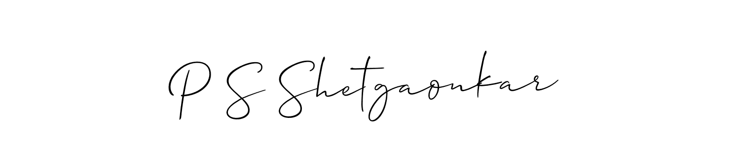 Here are the top 10 professional signature styles for the name P S Shetgaonkar. These are the best autograph styles you can use for your name. P S Shetgaonkar signature style 2 images and pictures png