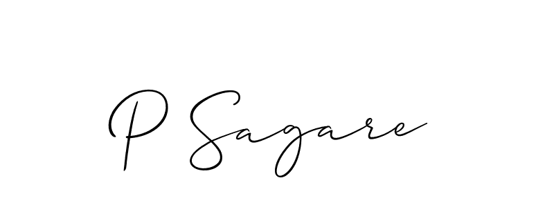 Similarly Allison_Script is the best handwritten signature design. Signature creator online .You can use it as an online autograph creator for name P Sagare. P Sagare signature style 2 images and pictures png