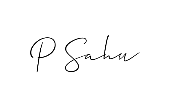 You can use this online signature creator to create a handwritten signature for the name P Sahu. This is the best online autograph maker. P Sahu signature style 2 images and pictures png