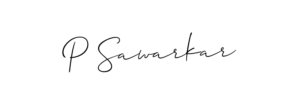 You can use this online signature creator to create a handwritten signature for the name P Sawarkar. This is the best online autograph maker. P Sawarkar signature style 2 images and pictures png