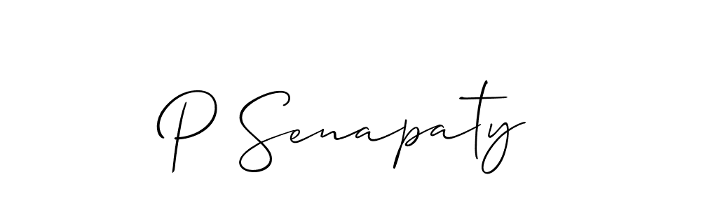 This is the best signature style for the P Senapaty name. Also you like these signature font (Allison_Script). Mix name signature. P Senapaty signature style 2 images and pictures png