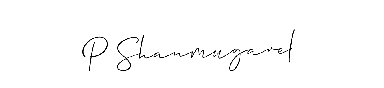 This is the best signature style for the P Shanmugavel name. Also you like these signature font (Allison_Script). Mix name signature. P Shanmugavel signature style 2 images and pictures png