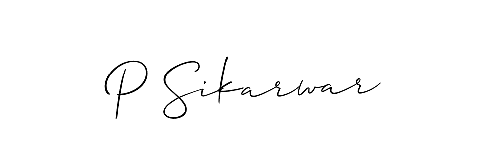 Check out images of Autograph of P Sikarwar name. Actor P Sikarwar Signature Style. Allison_Script is a professional sign style online. P Sikarwar signature style 2 images and pictures png