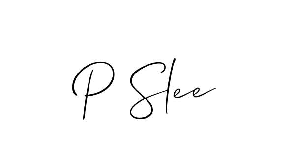 This is the best signature style for the P Slee name. Also you like these signature font (Allison_Script). Mix name signature. P Slee signature style 2 images and pictures png