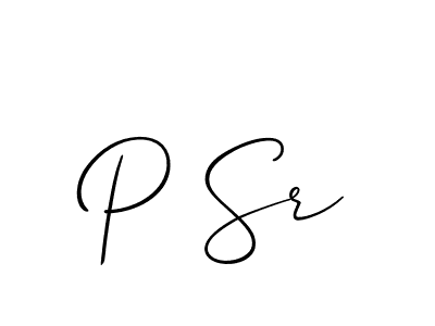 Check out images of Autograph of P Sr name. Actor P Sr Signature Style. Allison_Script is a professional sign style online. P Sr signature style 2 images and pictures png