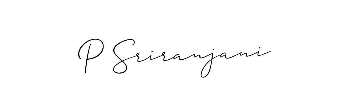 This is the best signature style for the P Sriranjani name. Also you like these signature font (Allison_Script). Mix name signature. P Sriranjani signature style 2 images and pictures png