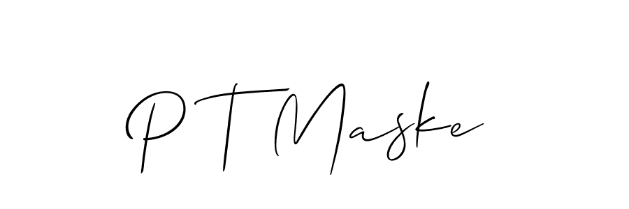 Here are the top 10 professional signature styles for the name P T Maske. These are the best autograph styles you can use for your name. P T Maske signature style 2 images and pictures png