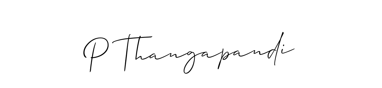 This is the best signature style for the P Thangapandi name. Also you like these signature font (Allison_Script). Mix name signature. P Thangapandi signature style 2 images and pictures png