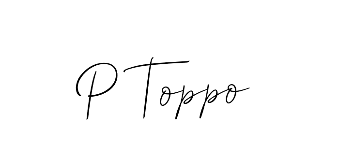 Once you've used our free online signature maker to create your best signature Allison_Script style, it's time to enjoy all of the benefits that P Toppo name signing documents. P Toppo signature style 2 images and pictures png